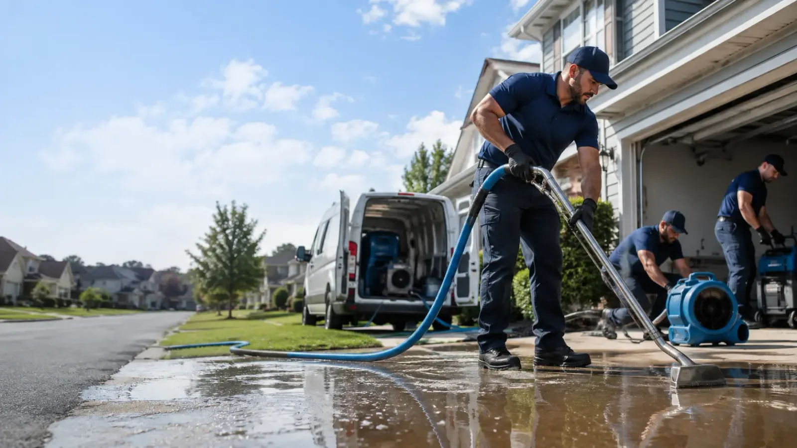 Appliance & Plumbing Failure Water Removal in Wilmington, CA